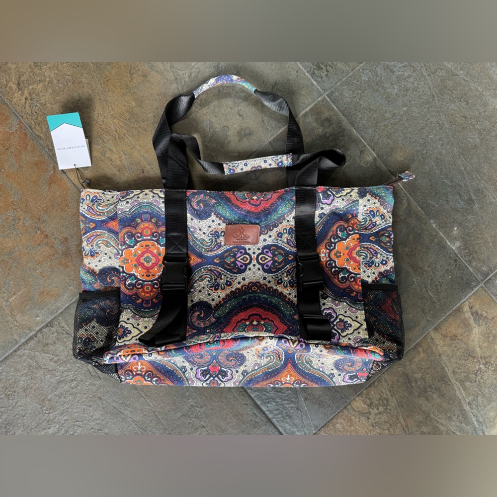 Paisley Yoga Bag